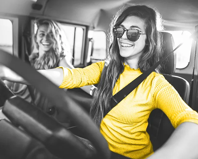Girl Driving