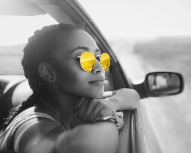 Girl Driving