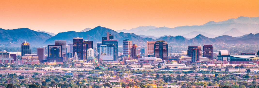 Top cities in Arizona