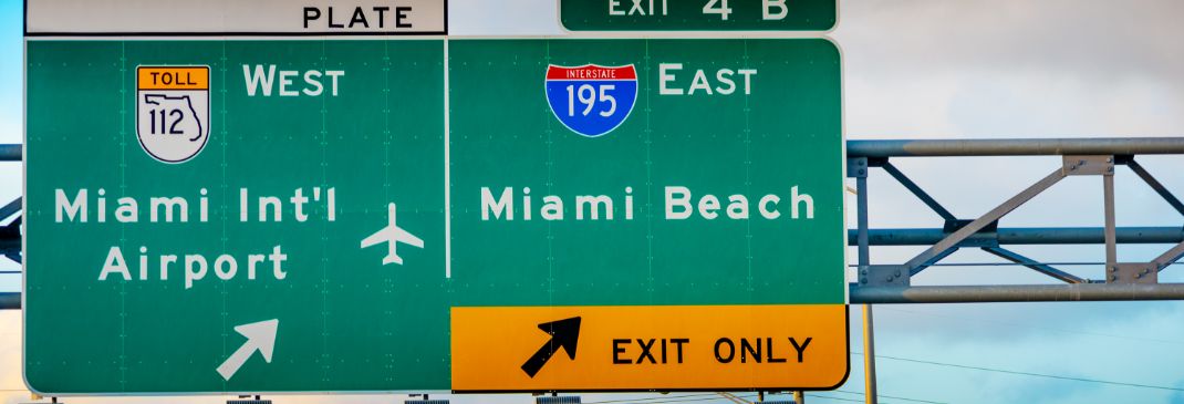 Uw auto ophalen bij Miami Airport