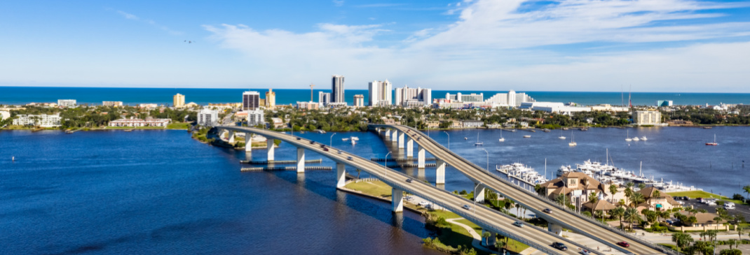 Driving in and around Daytona Beach