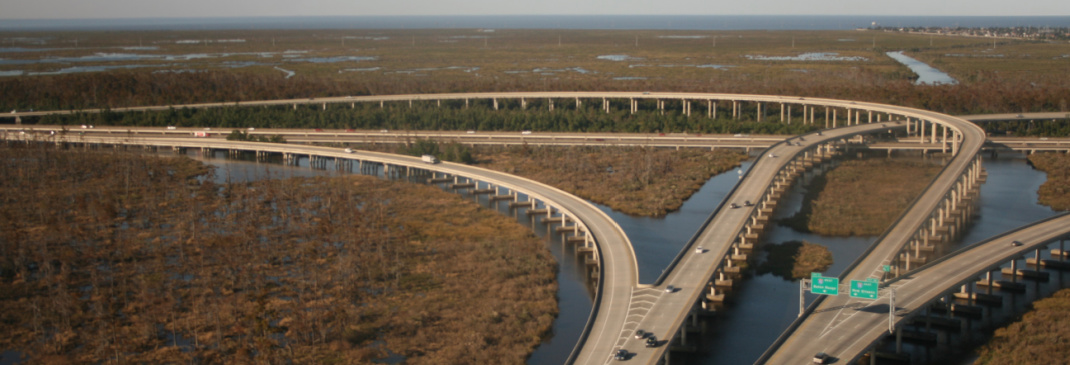 Driving in and around Metairie 