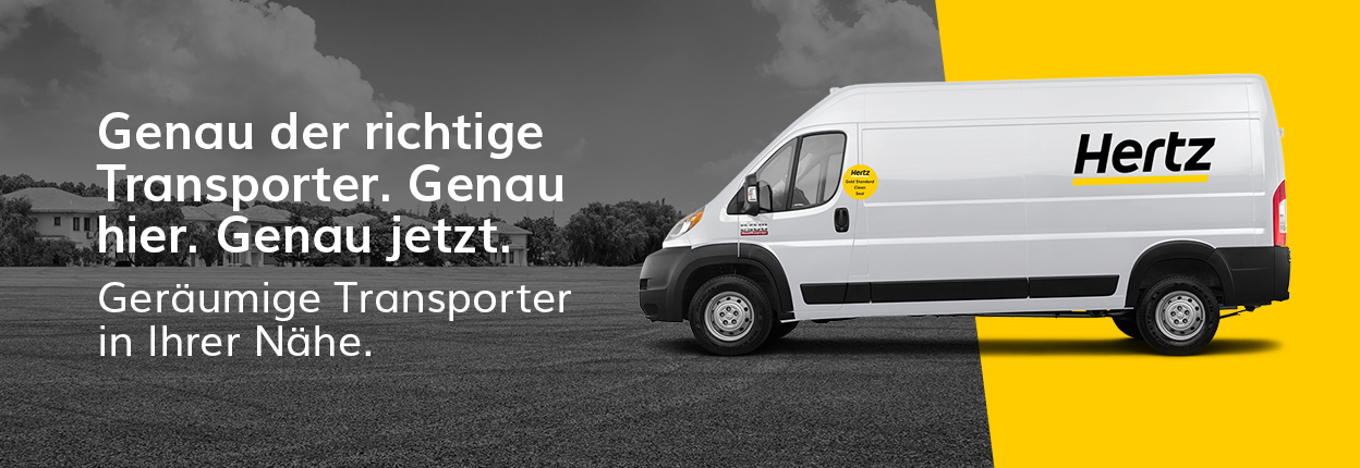 Transporter mieten - Hertz Transportervermietung