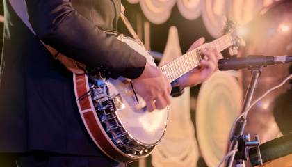 No US road trip would be complete without some music.