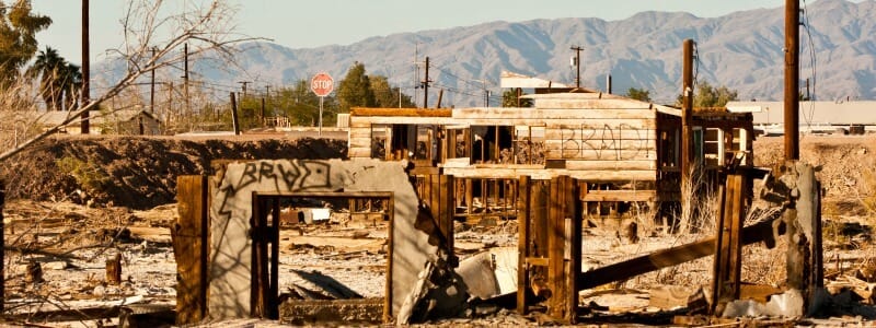 Plage de Bombay Beach