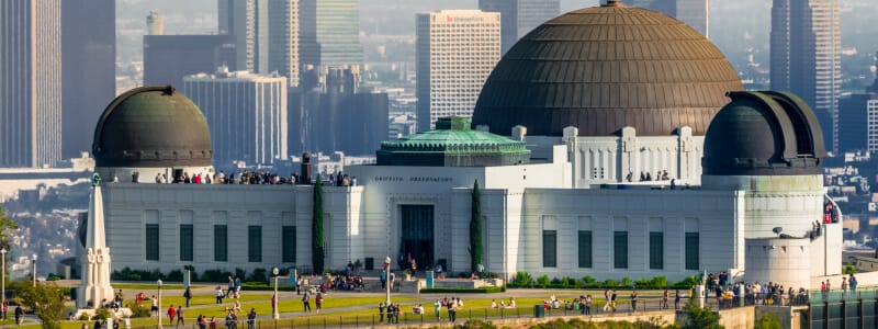 Observatoire Griffith et transmetteur de Tesla