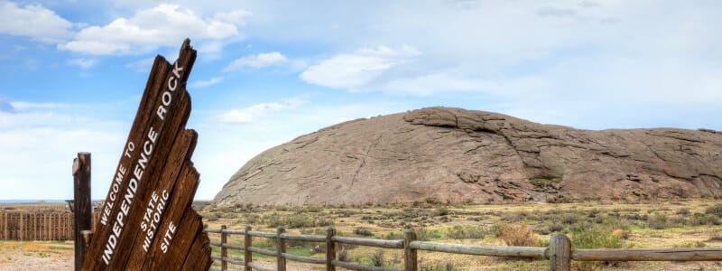 Site historique d’Independence Rock