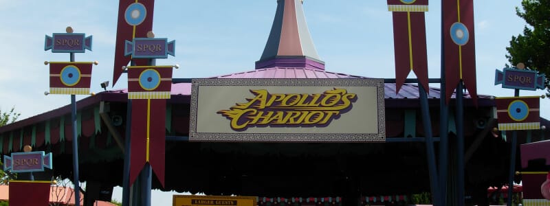 Apollo’s Chariot @ Busch Gardens